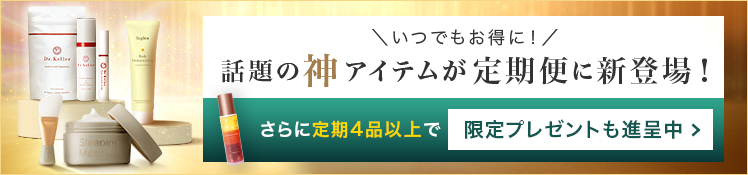 話題の神アイテムが定期便の新登場